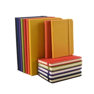 PU Leather Notebook with Elastic Band
