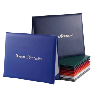 Horizontal PVC Graduation Folder